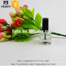 10ml empty square glass nail polish bottle